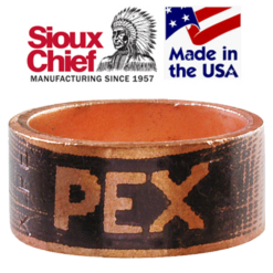 3/4" PEX Crimp Rings Sioux Chief (Bag of 100)