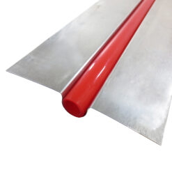 Alternative view of (100) 2 ft Aluminum Heat Transfer Plates for 1/2" PEX
