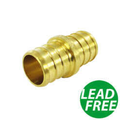 3/4" PEX Coupling / Splice Crimp Brass Fittings