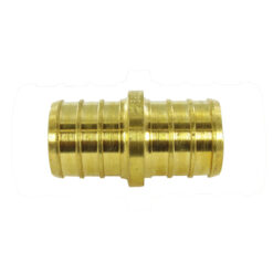 Alternative view of 3/4" PEX Coupling / Splice Crimp Brass Fittings