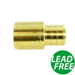3/4" PEX x 3/4" Male Sweat Adaptor Crimp Fittings