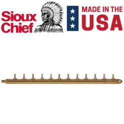 12 port 1/2" PEX Plumbing Manifold Sioux Chief CLOSED