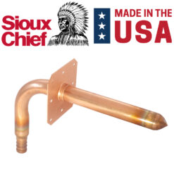 1/2" PEX Stub Out Elbow - Sioux Chief 3-1/2" x 6" w/ Square Ear