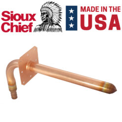 1/2" PEX Stub Out Elbow - Sioux Chief 3-1/2" x 8" w/ Square Ear