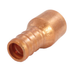 Alternative view of (100) 1/2" PEX x 1/2" Male Sweat Adaptor Crimp Sioux Chief Fitting