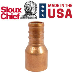(100) 1/2" PEX x1/2" Female Sweat Adaptor Crimp Sioux Chief Fitting