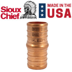 (25) 3/4" PEX Couplings Splice Union Crimp Sioux Chief Fitting