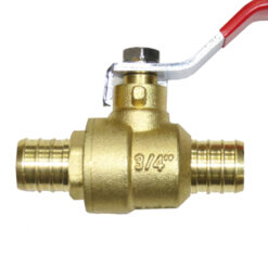 Alternative view of 3/4" PEX Brass Ball Valve Shut off Valves Crimp