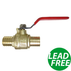 1" PEX Brass Ball Valve Shut off Valves Crimp
