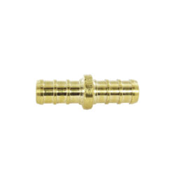 Alternative view of 3/8" PEX Coupling / Splice Crimp Brass Fittings