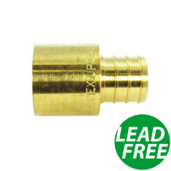 3/4" PEX x 3/4" Female Sweat Adaptor Crimp Fittings