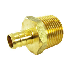 Alternative view of 1/2" PEX x 3/4" Male NPT Thread Crimp Fittings