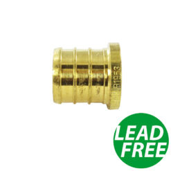 3/4" Test Plugs Crimp Cinch PEX Fittings