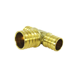 Alternative view of 3/4" x 3/4" x 1" Tee PEX Crimp Brass Fittings