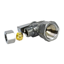 Alternative view of 1/2" FIP x 3/8" OD Angled Stop Valve