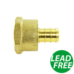 1/2" PEX x 1/2" Female NPT Thread Crimp Fittings