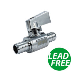 1/2" PEX Straight Crimp Stop Valve