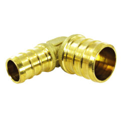 Alternative view of 1/2" x 3/4" PEX Elbow Crimp Fittings Brass