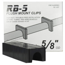 1/2" PEX Flush Mount Clips (100pc/box) with 5/8" OD by Peter Mangone
