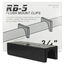 5/8" PEX Flush Mount Clips (100pc/box) with 3/4" OD by Peter Mangone