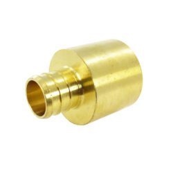 Alternative view of 3/4" PEX x 1" Female Sweat LEAD FREE Brass Crimp Adaptor Cinch Fitting