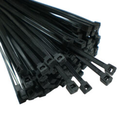 Alternative view of (100) 8" Nylon Black PEX Ties UV Stabilized