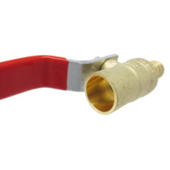 Alternative view of 1/2" PEX x 1/2" Female Sweat Brass Ball Valve Shut off Valves Crimp