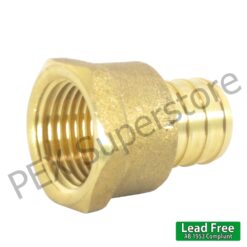 Alternative view of 3/4" PEX x 1/2" Female NPT Thread Crimp Fittings