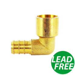 1/2" PEX x 1/2" Female Sweat Elbow Adaptor Crimp Fittings