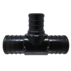 1" x 1" x 3/4" Poly Tee PEX Crimp Fittings