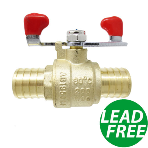 Toilet Fill Valve EFIELD Pack Of 2 - 3/4" Pex Brass Full Port Shut Off Ball Valves (Hot & Cold, No Lead, UPC Certified) Brass Shut Off Valves - View #7