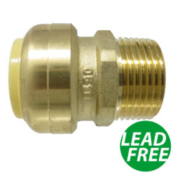 1" Push-Fit Male Pipe Thread Fittings