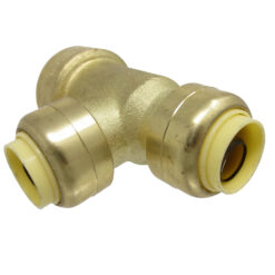 Alternative view of 3/4" x 1/2" x 1/2"  Push-Fit Tee Fittings