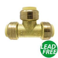 3/4" Push-Fit Tee Fittings