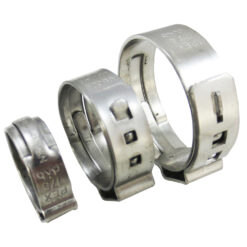 3/4" PEX Stainless Steel Clamps Cinch Pinch Rings (Bag of 100)