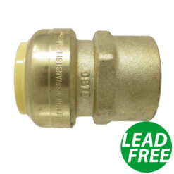 1" Push-Fit Female Pipe Thread Fittings