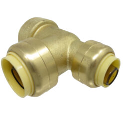 Alternative view of 3/4" x 1/2" x 3/4" Push-Fit Tee Fittings